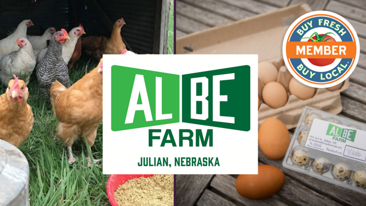 Al-Be Farm Spotlight Image of chickens and eggs